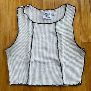 Princess Polly Ribbed Crop Tank